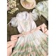 Mademoiselle Pearl Fragrant Grass Blouses Apron Overdress JSKs and Ops(Reservation/Full Payment Without Shipping)